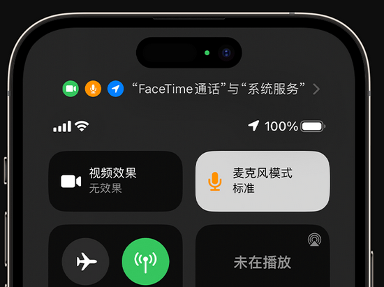 揭东苹果授权维修网点分享iPhone在通话时让你的声音更清晰 