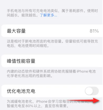 揭东苹果15维修分享iPhone15充电到80%就充不进电了怎么办 