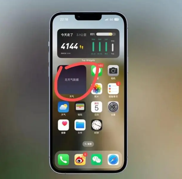 揭东苹果手机维修分享:iOS16主屏幕天气小组件无法正常工作怎么办？ 